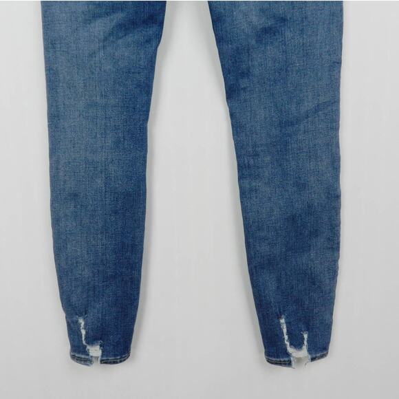 Articles of‎ Society Skinny Jeans Size 26 Distressed Chewed Hem Biker Cowgirl - Picture 12 of 12